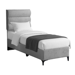 Κρεβάτι Limit (Για Στρώμα 90x200cm) 323-000026 93x200x125cm Grey Μονό