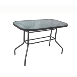Τραπέζι Κήπου 327-91-085 140x80x70cm Grey