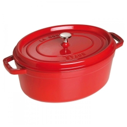 Γάστρα Οβάλ Cherry 40509-876 37cm 8Lt Red Staub Μαντέμι