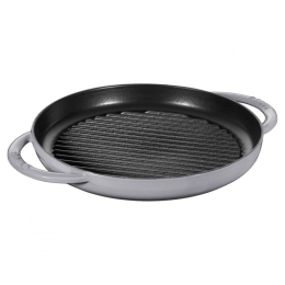 Γκριλιέρα Στρογγυλή Graphite Grey 40509-522 26cm Grey Staub 26cm Μαντέμι