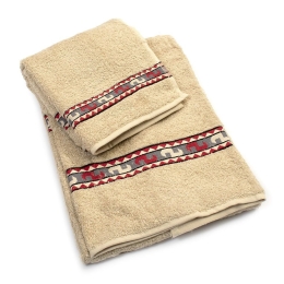 Πετσέτες Zucchi (Σετ 2τμχ) Beige DimCol Σετ Πετσέτες 60x110cm 100% Βαμβάκι