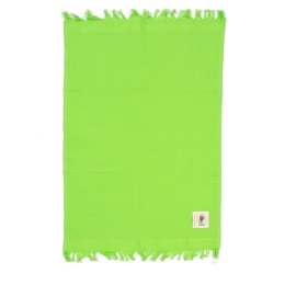 Ποτηρόπανο Πικέ Lavender Με Κρόσσι Green DimCol 45x65cm 100% Βαμβάκι