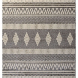 Σετ Χαλιά Κρεβατοκάμαρας 3Τμχ. Tenerife 68339-060 Cream-Grey Merinos ΣΕΤ (2 67x140 & 67x220) Frise