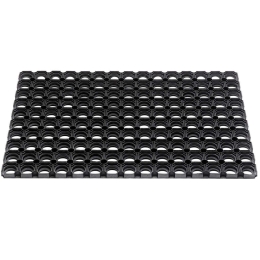 Πατάκι Εισόδου Domino 40X60cm Black Sdim 40Χ60