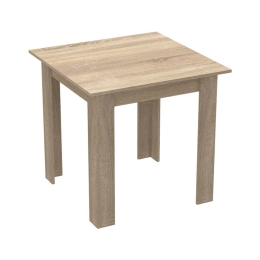 Τραπέζι Manka I 361-000006 80x80x77cm Sonoma