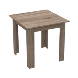 Τραπέζι Manka I 361-000007 80x80x77cm Sonoma Truffle