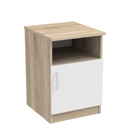 Κομοδίνο Galdi 361-000035 40x45x60cm Sonoma-White