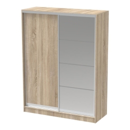 Ντουλάπα Δίφυλλη Korredor I 361-000050 160x60x220cm Sonoma Δίφυλλη