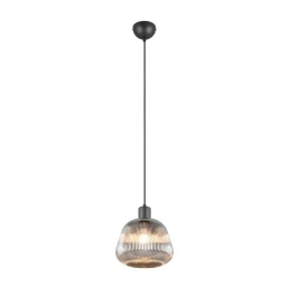 Φωτιστικό Οροφής Tarifa 362800132 22x150cm 1xE27 25W Chrome-Black Trio Lighting