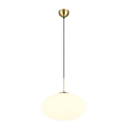Φωτιστικό Οροφής Fomento 363190108 40x150cm 1xE27 15W Brass-White Trio Lighting