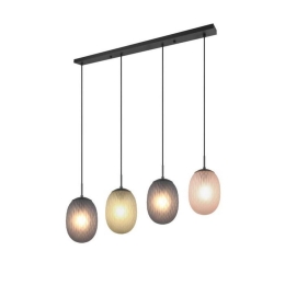 Φωτιστικό Οροφής - Ράγα Facette 364200417 117x17x150cm 4xE27 25W Multi Trio Lighting