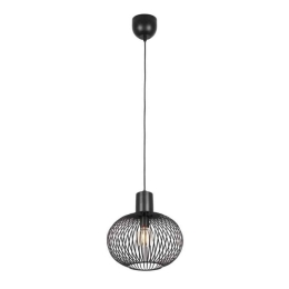 Φωτιστικό Οροφής Gila 365790132 33x150cm 1xE27 10W Black Trio Lighting
