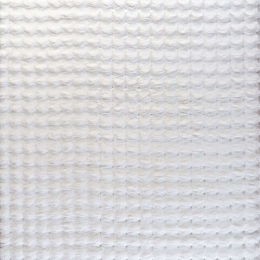 Σετ Χαλιά Κρεβατοκάμαρας 3Τμχ. Fuzzy 26164-060 White-Cream Merinos ΣΕΤ (2 66x140 & 66x220) Πολυέστερ