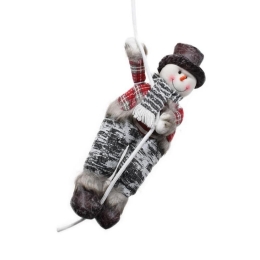 Χριστουγεννιάτικη Διακοσμητική Φιγούρα Snowman 372-99-183 20x12x68cm Multi