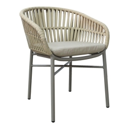 Πολυθρόνα Frama 373-000010 57x60x78cm Taupe