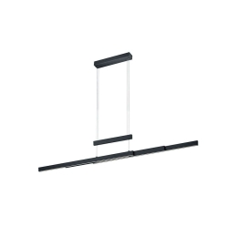Φωτιστικό Οροφής - Ράγα Led Trajan 375310532 Black Trio Lighting Μέταλλο
