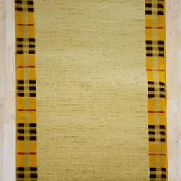 Πατάκι New York 1359/63 Beige-Yellow 67X150cm
