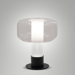Επιτραπέζιο Φωτιστικό Flick 3792-30-241 E14 28x22cm Transparent Fabas Luce