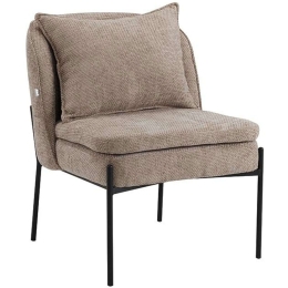 Πολυθρόνα 380-124-023 67x75x81cm Brown-Black