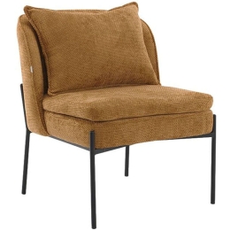 Πολυθρόνα 380-124-024 67x75x81cm Yellow-Black
