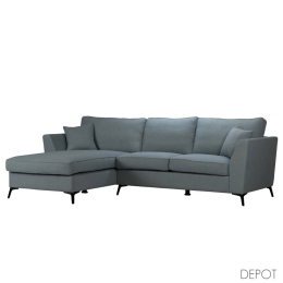 Καναπές Boel Αριστερή Γωνία 71-0165 280x170x92cm Mint
