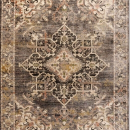 Χαλί Darianna 52000-124 Black-Beige Merinos 160X230cm