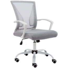 Καρέκλα Γραφείου 388-00-007 57x65x90/100cm White