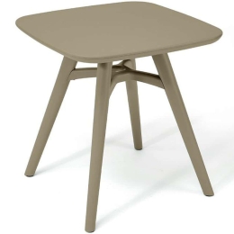Τραπέζι Κήπου 393-125-009 71x71x74cm Cappuccino