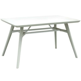 Τραπέζι Κήπου 393-125-010 135x79x75cm White