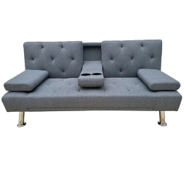 Καναπές - Κρεβάτι Rest 40.0157 168x88cm Grey