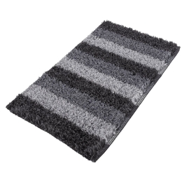 Πατάκι Μπάνιου Lounge 4000 Dark Grey Kleine Wolke 60x100cm Βαμβάκι-Πολυέστερ