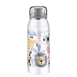 Θερμός Παιδικό Crazy Jungle Kids Isobottle 5677201035 Φ5,5x20cm 350ml Multi Alfi 350ml Ανοξείδωτο Ατσάλι