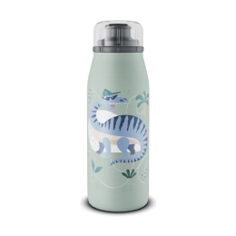 Θερμός Παιδικό Crazy Dinos 5677403035 350ml Multi Alfi 350ml Ανοξείδωτο Ατσάλι