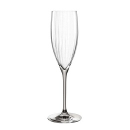 Ποτήρι Σαμπάνιας Poesia 022381L 250ml Clear-Grey Leonardo Γυαλί