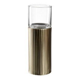 Κηροπήγιο Stella 031982L 29cm Gold-Clear Leonardo