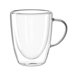 Κούπα Με Διπλά Τοιχώματα Duo 053062L 300ml Clear Leonardo Γυαλί