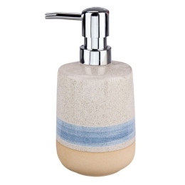 Δοχείο Κρεμοσάπουνου Navagio 8666 8,4x17,10cm 746 Steelblue Kleine Wolke Κεραμικό