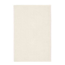 Πατάκι Μπάνιου Punto 9182 100 White Kleine Wolke 50X60 100% Βαμβάκι