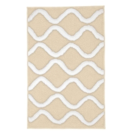Πατάκι Μπάνιου Piana 9180 226 Sandbeige Kleine Wolke 70X120 Πολυέστερ