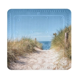 Αντιολισθητικό Πατάκι Μπάνιου Borkum 4159 148 Multi Kleine Wolke 55Χ55 PVC