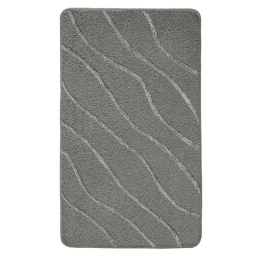 Πατάκι Μπάνιου Tram 9189 901 Anthracite Kleine Wolke 55Χ65 Polyacrylic