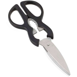 Ψαλίδι Μαγειρικής Household 3152 20cm Black Leifheit Ανοξείδωτο Ατσάλι