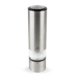 Μύλος Αλατιού Ηλεκτρικός Elis Sense 27179 20cm Inox Peugeot Ανοξείδωτο Ατσάλι