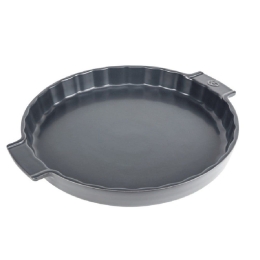 Σκεύος Τάρτας Appolia 60367 30cm Dark Grey Peugeot Κεραμικό