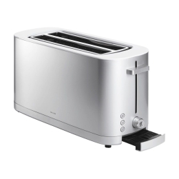 Φρυγανιέρα 2 Θέσεων Enfinigy 53009-000 40,7x16,8x20,6cm 1800W Inox Zwilling Ατσάλι