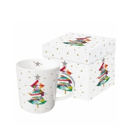 Κούπα Glitter Tree 360302881 350ml Multi Paperproducts Design
