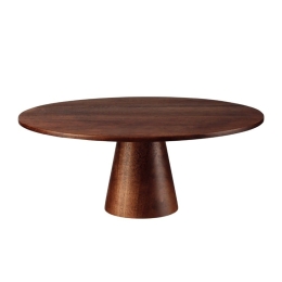 Τουρτιέρα Σερβιρίσματος Με Πόδι Wood 53862970 29cm Brown Asa Ξύλο