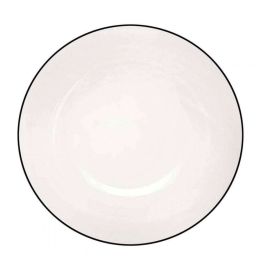 Πιάτο Βαθύ Ligne Noire 1904113 22cm White Asa Πορσελάνη