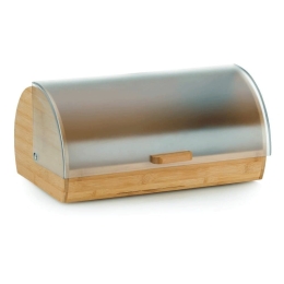 Ψωμιέρα Katana 11841 39x25x19cm Natural-Clear Kela Bamboo