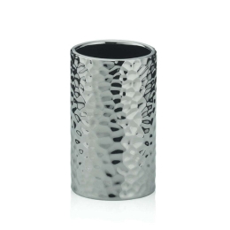 Ποτηροθήκη Sterling 23781 Φ6,5x10,5cm Silver Kela Κεραμικό